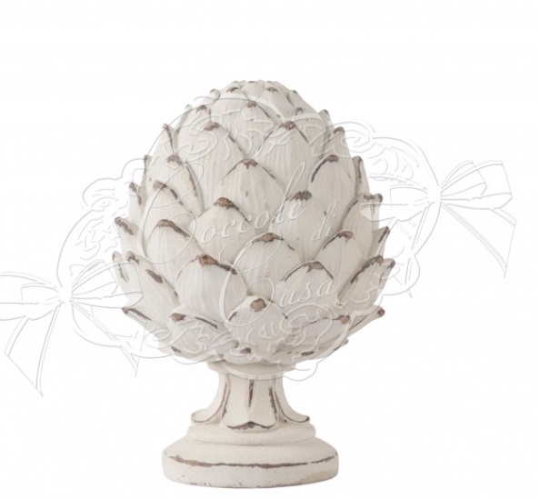 Pigna decorativa in resina - H.15x10.5 cm - Coccole di Casa
